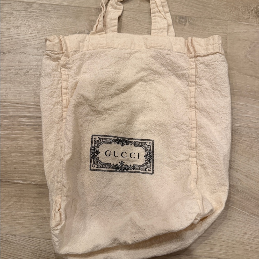 Gucci Cream Small Tote Bag